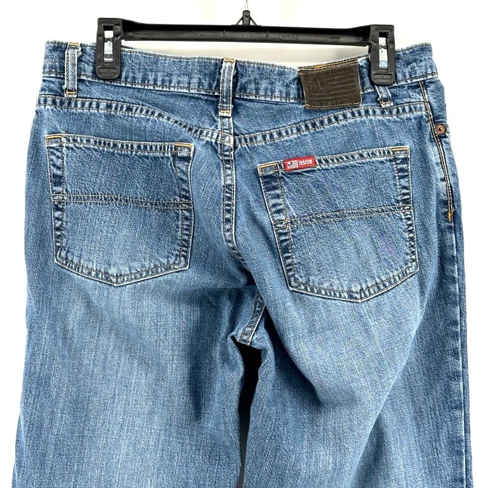 Polo Jeans Co Ralph Lauren Saturday Jean Women 8x31 Blue Straight Y2K Vintage